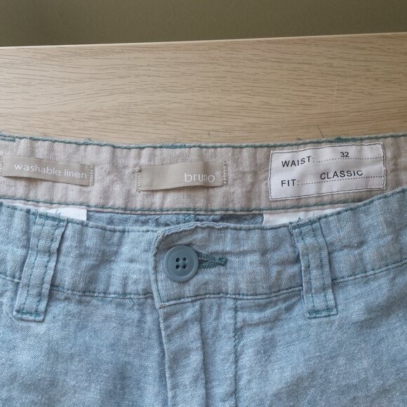 Bruno Men's Linen Shorts - Picture 5 of 6